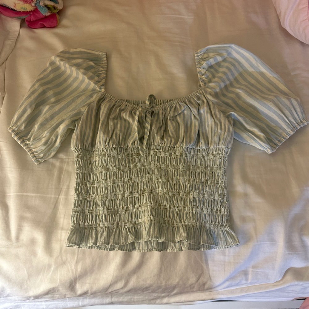 Heartloom striped blouse